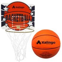 Cesta Tabela E Bola De Basquete Oficial - Xalingo Cesta Tabela E Bola De Basquete Oficial - Xalingo
