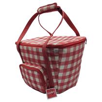 Cesta Térmica Bolsa Piquenique Praia Camping Pesca Lazer - Happy bee