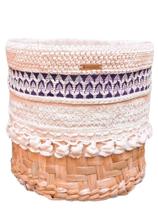 Cesta tramada luna m Cesta tramada luna m