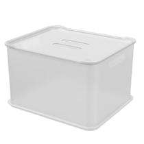 Cesta Ultra Com Tampa Natural Fit - 10799-0001 - Coza Cesta Ultra Com Tampa Natural Fit - 10799-0001 - Coza