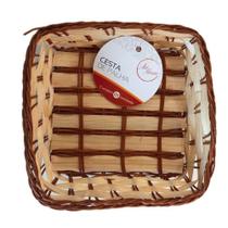 Cesta Vime Art Hs Quadrada 16x16x3 - ARTESE Cesta Vime Art Hs Quadrada 16x16x3 - ARTESE
