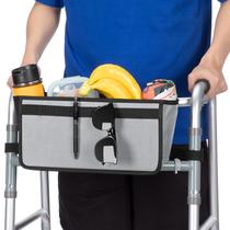 Cesta Walker JOYTUTUS para bolsa de armazenamento dobrável Walker, cinza