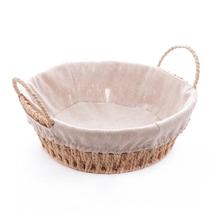 Cesta Wolff C/alça Redonda C/forro Em Tecido 27x24x11,5cm Cesta Wolff C/alça Redonda C/forro Em Tecido 27x24x11,5cm