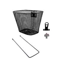 Cestao 20 Preta 26x22x21 - Com Haste - Infantil para Aro 20