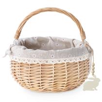 Cestas de Páscoa MELLBAY Wicker personalizadas para crianças, 2 unidades Cestas de Páscoa MELLBAY Wicker personalizadas para crianças, 2 unidades