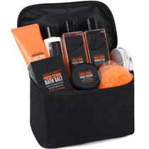 Cestas de presentes Bath Spa Set Body & Earth Citrus Scented Men Cestas de presentes Bath Spa Set Body & Earth Citrus Scented Men