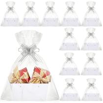 Cestas de presentes Colarr, pacote com 12, papel kraft, 25x16,5x11 cm