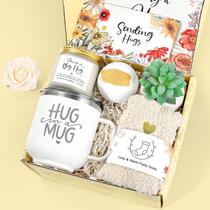 Cestas de presentes GiftPeak Sympathy para mulheres com itens inspiradores Cestas de presentes GiftPeak Sympathy para mulheres com itens inspiradores