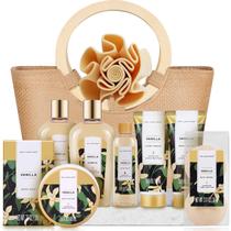 Cestas de presentes Spa Luxetique Spa para mulheres - aroma de baunilha