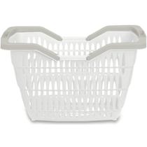 Cestas Plastica Com Alças 12 L Várias Cores - Usual Utlidades