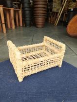 Cestinha caixinha caixa cesta de palha natural artesanal