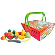 Cestinha Crec Crec Feirinha Orgânica Frutas - - Big Star