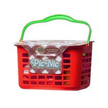 Cestinha de Piquenique com 16 Acessórios Sortida - 595 - Usual Plastic