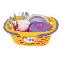 Cestinha Infantil Kit Minhas Louças Tateti Sortido - 0292