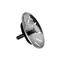 Cestinha Peneira AvulsaInox p/Valvula Pia 4.1/2" c/Pino Plástico Cromado