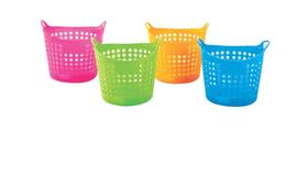 Cestinha Plástica Multiuso Organização Cores Sortidas ( 40506 )