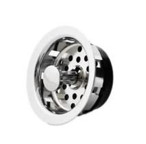 Cestinha PVC Cromada Para Válvula Americana 140 GRAP