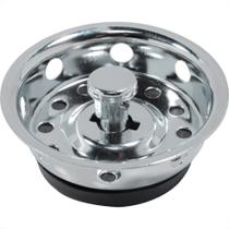 Cestinha Valvula Americana Metais Rei Metal Leve 3.1/2'' - Kit C/6 Pecas Cestinha Valvula Americana Metais Rei Metal Leve 3.1/2'' - Kit C/6 Pecas