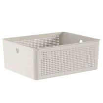 Cesto 12 Litros Flow Bege OU