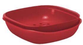 Cesto Allegra 1,3 Litros Vermelho Morango Tupperware