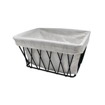 Cesto aramado com forro pães torradas menor 15 cm oikos