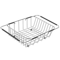 Cesto Aramado Inox Retangular Tramontina Alça Regulável Cesto Aramado Inox Retangular Tramontina Alça Regulável