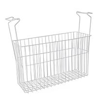Cesto Aramado Maior Branco Ghde 48,5X30,5x20cm - Gelopar Cesto Aramado Maior Branco Ghde 48,5X30,5x20cm - Gelopar