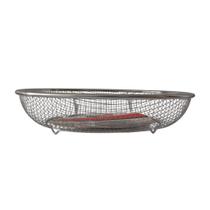 Cesto Aramado Oval de Inox 30,8x22x6,5 Unyhome Organizador Multiuso Cozinha, Armário e Banheiro Cesto Aramado Oval de Inox 30,8x22x6,5 Unyhome Organizador Multiuso Cozinha, Armário e Banheiro