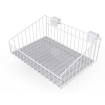 Cesto Aramado P/barra 29mm Reta Branco Dicarlo