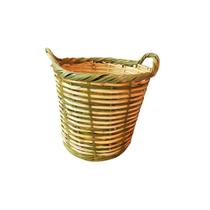Cesto Artesanal de Bambu - Balaio 60cm com Alça