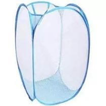 Cesto Balde De Roupa Suja Dobrável Em Nylon Casa