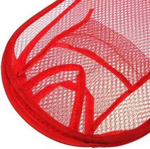 Cesto Balde De Roupa Suja Dobrável Em Nylon Multiuso