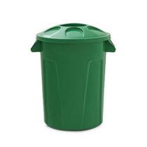 Cesto Balde Plástico Para Lixo 100 Litros - Verde - LP