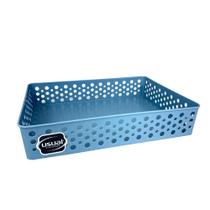Cesto Bandeja Organizadora Multiuso Grande 34,2x25,6x6,5cm Cesto Bandeja Organizadora Multiuso Grande 34,2x25,6x6,5cm