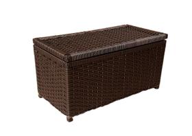 Cesto Baú Fibra Sintética Brinquedos Roupas 45 Litros 60x30x30 Argila Cesto Baú Fibra Sintética Brinquedos Roupas 45 Litros 60x30x30 Argila