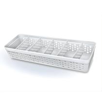 Cesto c/5 Div Transparente - Usual