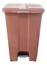 Cesto C/ Pedal Plástico 30l Várias Cores Coleta Seletiva Jsn SEM ADESIVO