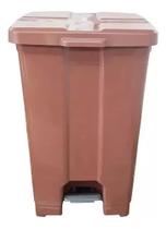Cesto C/ Pedal Plástico 30l Várias Cores Coleta Seletiva Jsn
