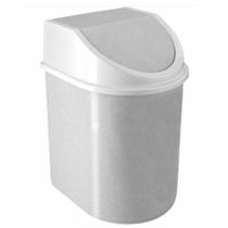 Cesto C- Tampa Basculante 12l Branco Jaguar Cesto C- Tampa Basculante 12l Branco Jaguar