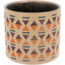 Cesto Cachepô Maho Decorativo Cerâmica Color Home&Co 13x14cm