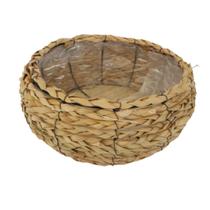 Cesto/cachepot em palha natural