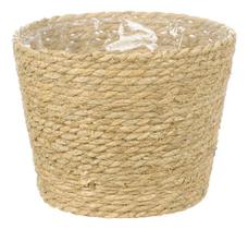 Cesto Cachepot Palha Decoração Ambiente Vaso Plantas Rústico Varanda Quarto Sala Home Cesto Cachepot Palha Decoração Ambiente Vaso Plantas Rústico Varanda Quarto Sala Home