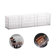 Cesto Caixa Organizadora Acrilico Empilhavel Armário Organização de Casa Lavanderia