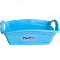 Cesto Caixa Organizadora Multiuso Baby Azul - Plastibrasil Cesto Caixa Organizadora Multiuso Baby Azul - Plastibrasil