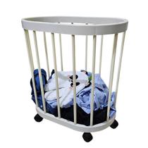 Cesto Carrinho Organizador Multiuso Rodinhas Objetos Roupas Acessorios Organizaçao Casa Sala Banheiro Cozinha Salao