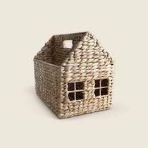 Cesto Casinha Fibra Natural 29cm - ABABY Cesto Casinha Fibra Natural 29cm - ABABY
