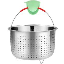 Cesto Coador de Malha REDANT 26 cm para Cozimento a Vapor com Luvas Cesto Coador de Malha REDANT 26 cm para Cozimento a Vapor com Luvas