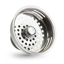 Cesto Coletor para Pia de Cozinha HIGHCRAFT 9843 em Aço Inoxidável 9 cm Cesto Coletor para Pia de Cozinha HIGHCRAFT 9843 em Aço Inoxidável 9 cm