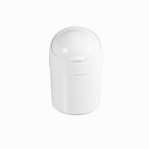 Cesto com Tampa Basculante Astra Branco 6L 21x33 cm Ct5 Br1
