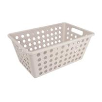 Cesto coza organizador one light gray grande plastico 10806